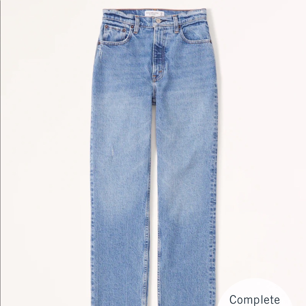 Abercrombie 90s Straight Ultra High Rise Size 25/0 Short